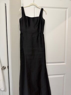 Alfred Sung Black Bridesmaids Dress